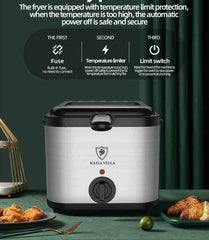 Visual Multifunctional Electric Air Fryer Skewer French Fries Machine - ProTrendyz