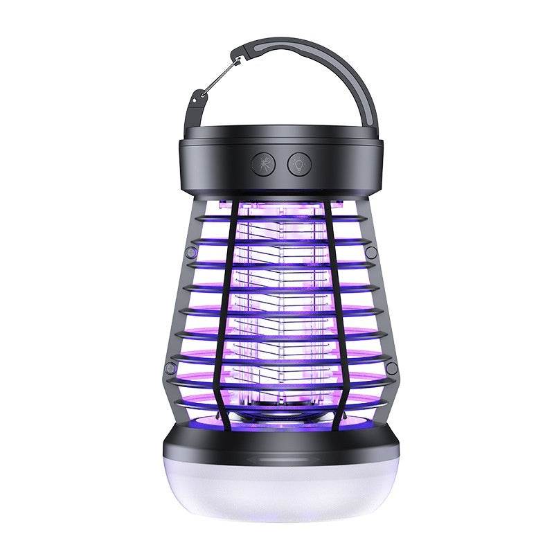 2in1 Mosquito Killer Lamp Electric Fly Catcher USB Rechargeable Electric Mosquito Swatter Electric Fly Trap With Night Light S0S Emergency Light Mosquito Killer Terrace Camping - ProTrendyz