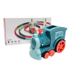 Domino Train Toys Baby Toys Car Puzzle Automatic Release Licensing Electric Building Blocks Train Toy - ProTrendyz