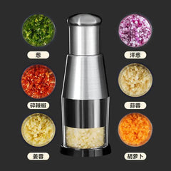 Garlic Crusher Onion Chopper Multipeler Vegetables Chopper Manual Garlic Press Machine Garlic Squeezer Kitchen Gadget US - ProTrendyz