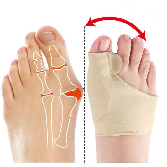 Big Toe Bunion Corrector Splint Straightener Valgus Pain Relief Big Bone Orthopedic Bunion Correction Pedicure Socks Silicone Corrector Braces Toes Separator Feet Care Tool - ProTrendyz