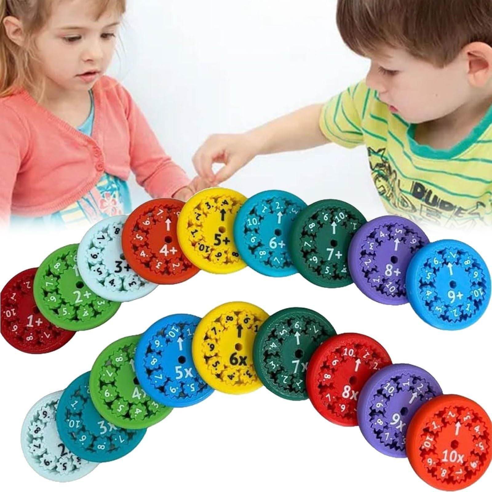 Math Fidget Spinners Fingertip Math Puzzle Toys Math Games Math Operations Decompression Games Desktop Math Multiplication Games - ProTrendyz