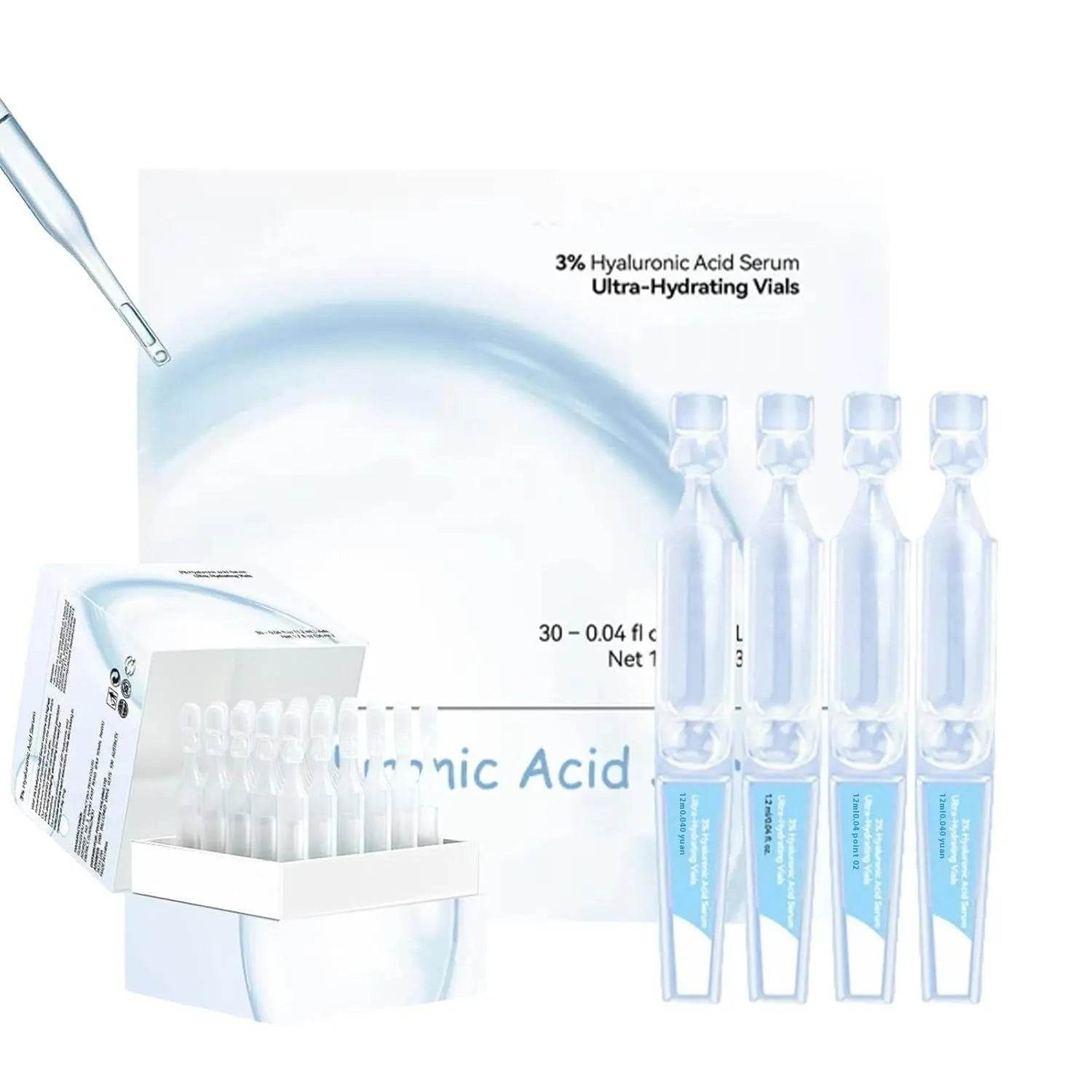 WNP 3 Hyaluronic Acid Serum Skin Hydration Ultra-Hydrating Vials - ProTrendyz