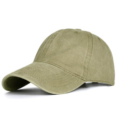 Washed Baseball Caps For Men And Women Outdoor Distressed Sun Hats Simple Caps - ProTrendyz