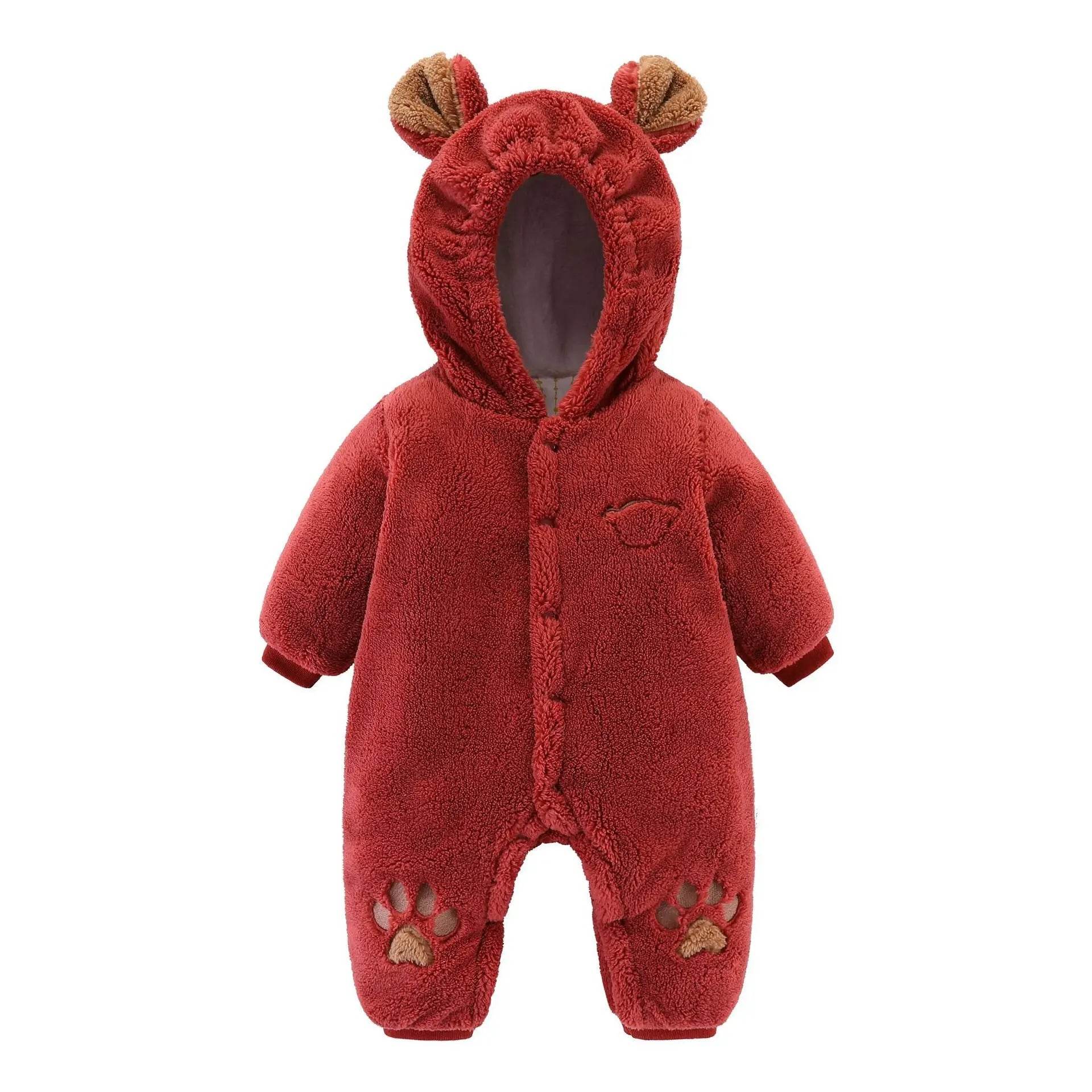Newborn Baby Onesies Baby Clothes Romper Baby Quilted - ProTrendyz