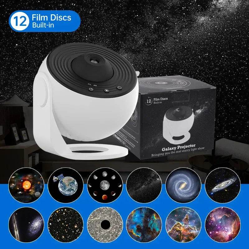 Night Light Galaxy Projector Starry Sky Projector 360 Rotate Planetarium Lamp For Kids Bedroom Valentines Day Gift Wedding Deco - ProTrendyz