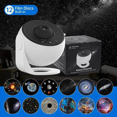 Night Light Galaxy Projector Starry Sky Projector 360 Rotate Planetarium Lamp For Kids Bedroom Valentines Day Gift Wedding Deco - ProTrendyz