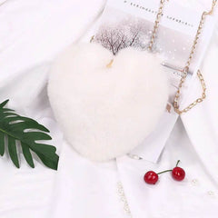 Love Bags For Women Plush Chain Shoulder Bags Valentine's Day Party Bag US - ProTrendyz