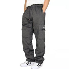 Men Pants Sweatpants Stretch Elastic Waist Jogger Sports Pants Drawstring Trousers Fashion Mens Clothing - ProTrendyz