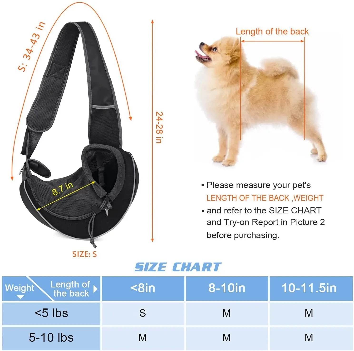 Carrying Pets Bag Women Outdoor Portable Crossbody Bag For Dogs Cats Pet Products - ProTrendyz