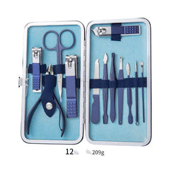Professional Scissors Nail Clippers Set Ear Spoon Dead Skin Pliers Nail Cutting Pliers Pedicure Knife Nail Groove Trimmers - ProTrendyz