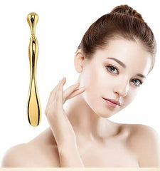 Eye Cream Stick Roller For Face Metal Spatula Puff Applicator Eye Cream Massager Facial Cream Massage Sticks Eye Metal Makeup Spatula Eye Wand 10cm - ProTrendyz