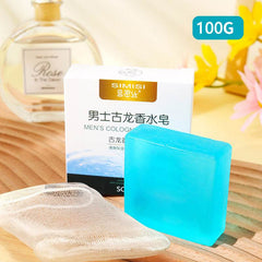 Men's Oil Control Anti-mite Cologne Perfume Bath Soap - ProTrendyz
