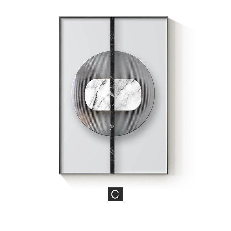 Abstract Geometric Canvas Painting Picture Home Decor Wall Poster - ProTrendyz