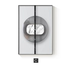 Abstract Geometric Canvas Painting Picture Home Decor Wall Poster - ProTrendyz
