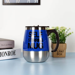 Electric Self Stirring Coffee Mug Cup Stainless Steel Automatic Self Mixing & Spinning Home Office Travel Mixer Milk Whisk Cup - ProTrendyz