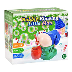 Electric Santa Claus Bubbles Machine Blowing Bubbles Music Light Entertainment Toy Prank Funny Ornament Christmas Gifts Christmas Decorations - ProTrendyz