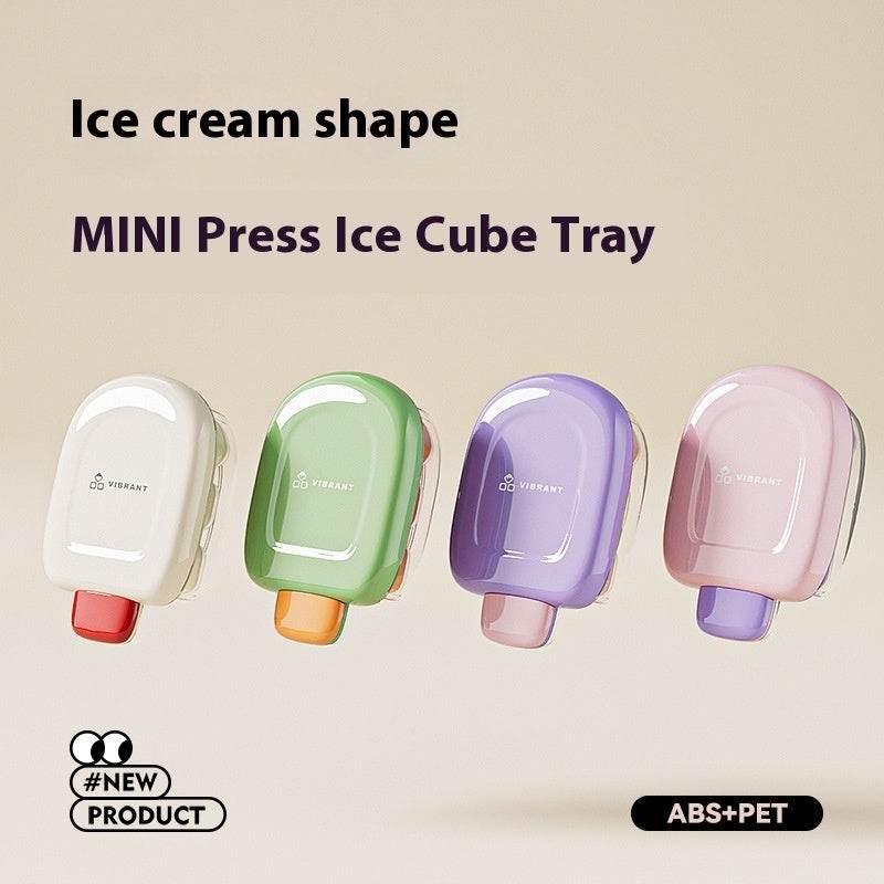 Ice Cube Mold Ice Storage With Lid Press Ice Maker - ProTrendyz