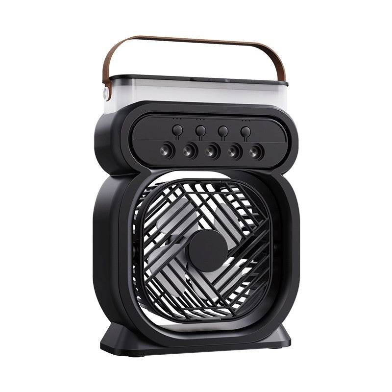 3 In 1 Portable Air Conditioner Evaporative Air Cooler LED Night Lights 3 Speeds Humidifier Fan For Home Office - ProTrendyz