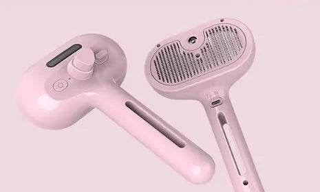 Pet Comb Self Cleaning Pets Hair Remover Brush For Dogs Grooming Tools Dematting Comb Built-in Mist Humidifier Pet Products - ProTrendyz