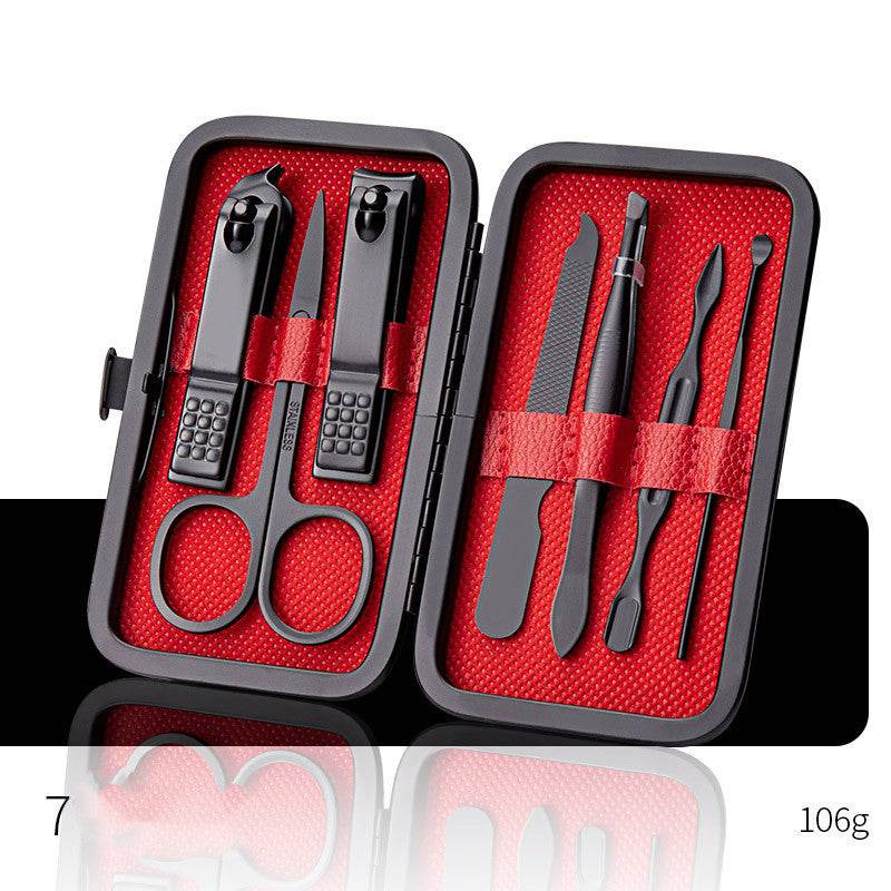 Professional Scissors Nail Clippers Set Ear Spoon Dead Skin Pliers Nail Cutting Pliers Pedicure Knife Nail Groove Trimmers - ProTrendyz