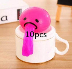 Puking Ball Brother Egg Yolk Pinch Vomit Spoof And Play Tricky Toys - ProTrendyz