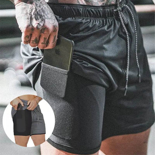 Pocket Compression Gym Shorts US - ProTrendyz