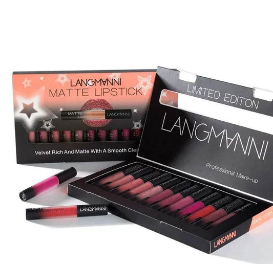 Matte Lipstick Waterproof Long-lasting Velvet Lipstick Set - ProTrendyz