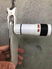 Zoom Mobile Phone Clip-On Retractable Telescope Camera Lens For Galaxy S3 S4 S5 S6 S7 Edge Phone - ProTrendyz