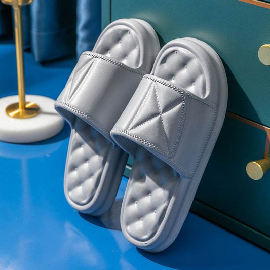 Home Indoor Non-Slip Bathroom Bath Soft Bottom Deodorant Couples Sandals - ProTrendyz