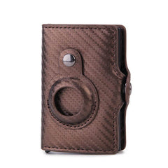 Multifunctional Card Holder Airtag Men's Short Card Holder Wallet Air Tag - ProTrendyz