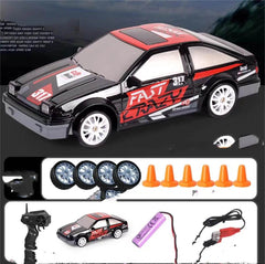 2.4G Drift Rc Car 4WD RC Drift Car Toy Remote Control GTR Model AE86 Vehicle Car RC Racing Car Toy For Children Christmas Gifts - ProTrendyz