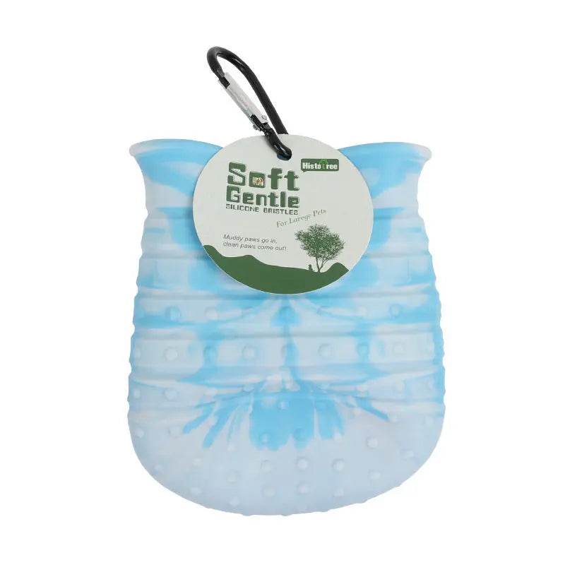 2 In 1 Dog Paw Cleaner Cup Soft Pet Dog Foot Cleaning Washer Brush Cup Portable Pet Foot Washer Paw Clean Brush Foot Cleaning Bucket Pet Products US - ProTrendyz
